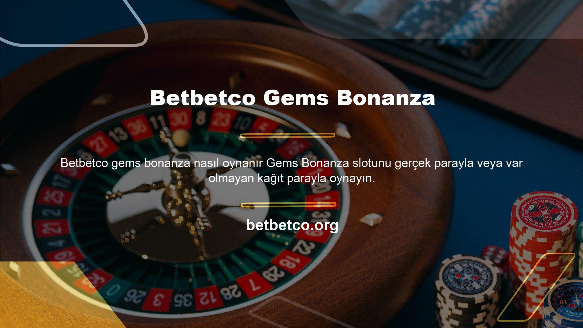 Gerçek para ile oynamak için Betbetco tarafından sağlanan demo versiyonuna giriş yapmanız gerekmektedir