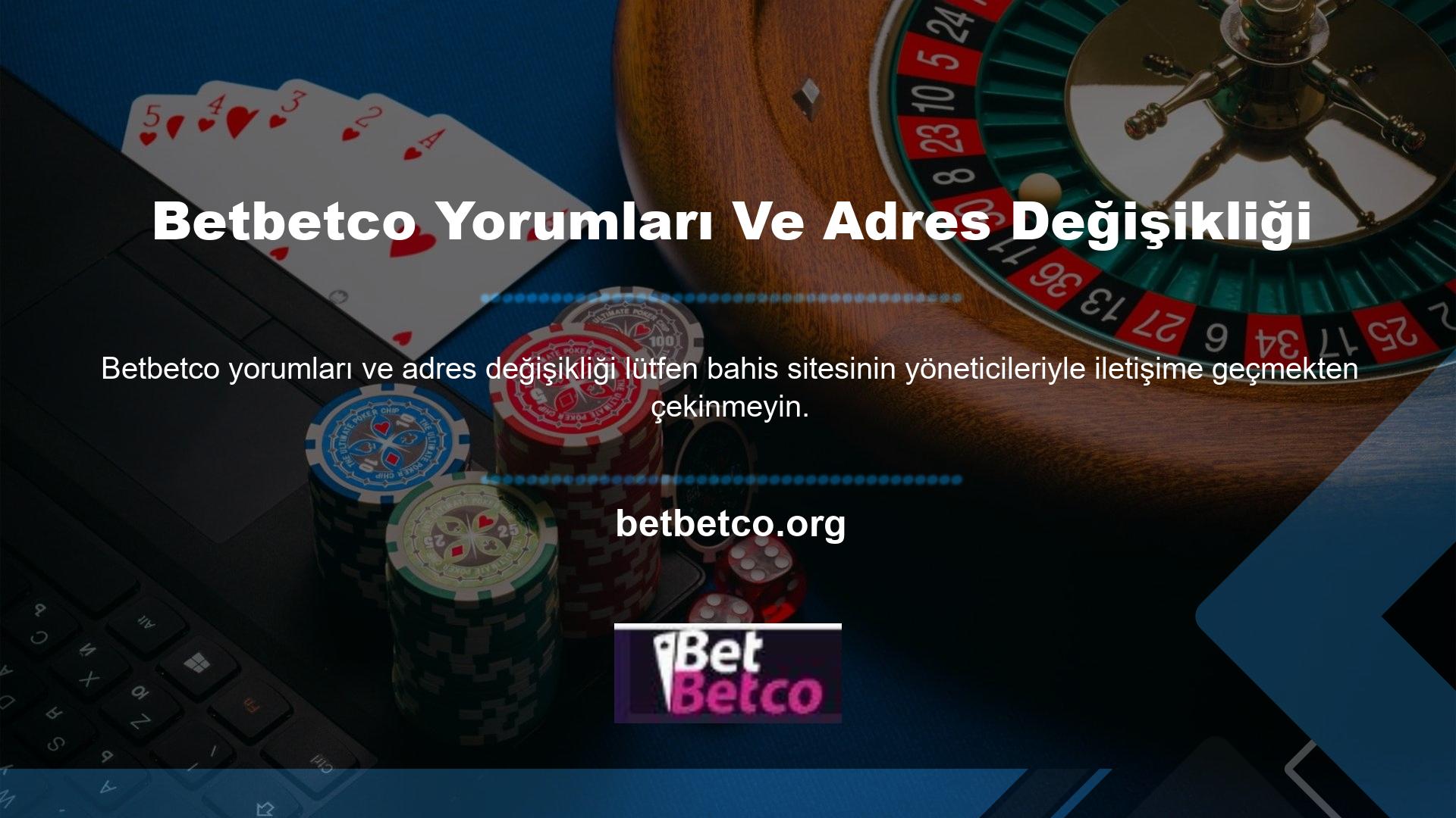 Betbetco canlı destek hattı soru, yorum ve şikayetleriniz için mevcuttur