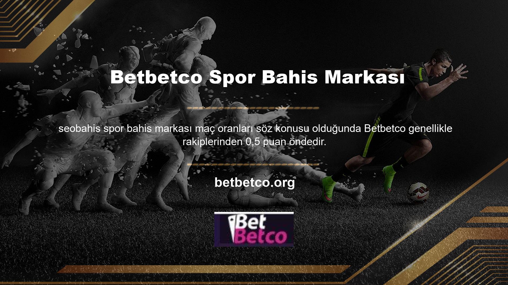 Betbetco teknik ekipleri futbolun yanı sıra diğer spor dallarında da uzmanlaşmıştır